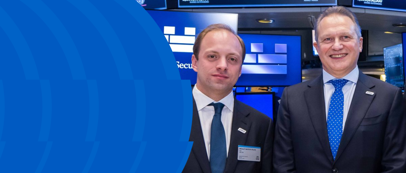Gilberto Tomazoni, new Vice Chairman of JBS, and Wesley Batista Filho, new Global CEO of the company.