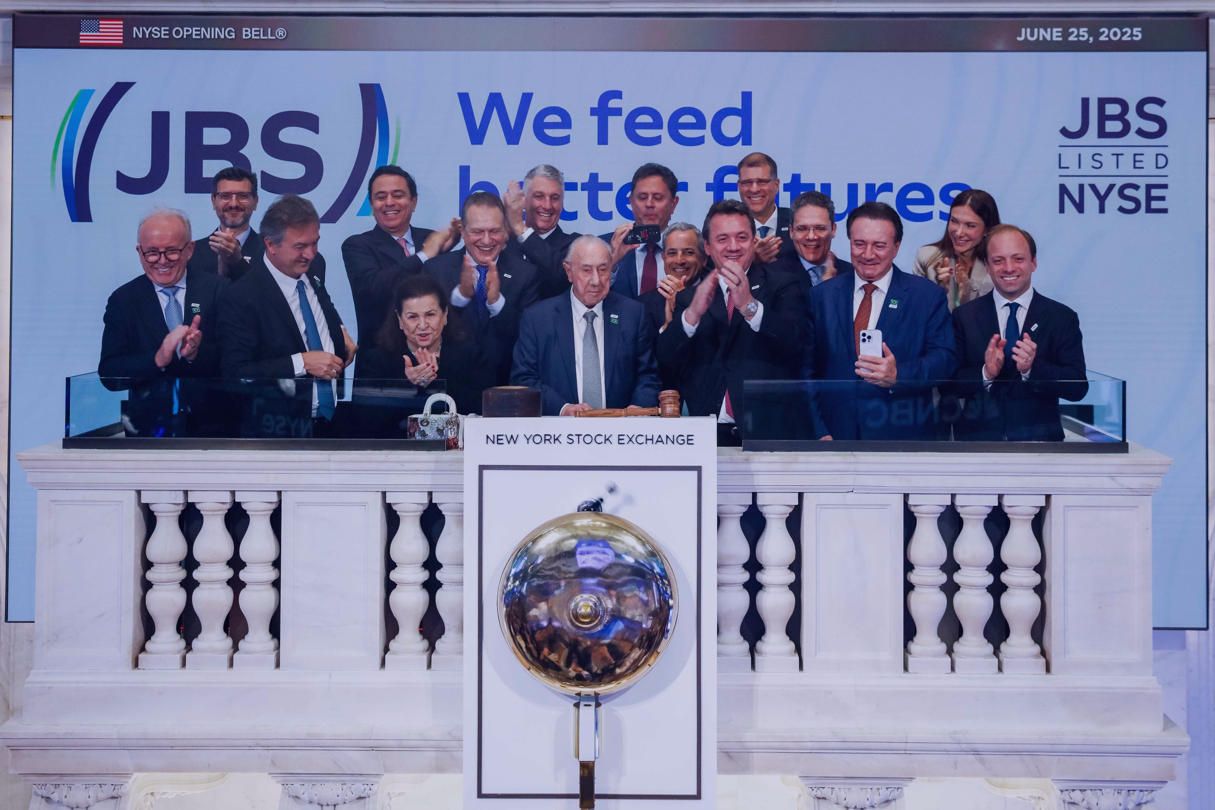 The Opening Bell at NYSE, a historic chapter for JBS